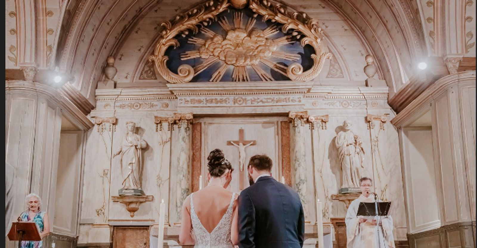 Mariage à l'église